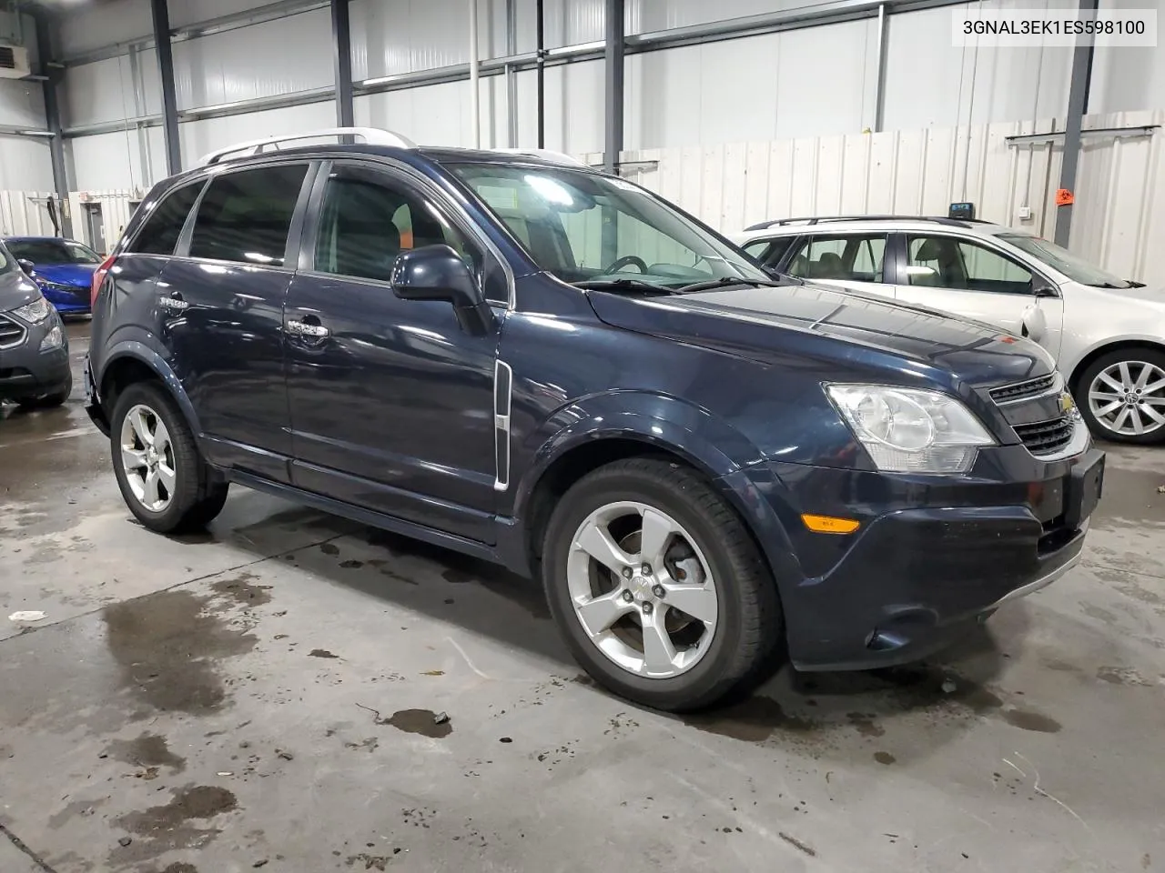 2014 Chevrolet Captiva Lt VIN: 3GNAL3EK1ES598100 Lot: 75614414