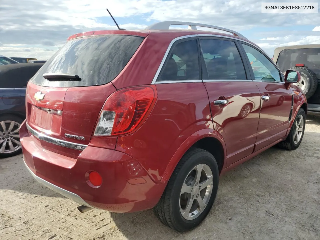 2014 Chevrolet Captiva Lt VIN: 3GNAL3EK1ES512218 Lot: 75622464