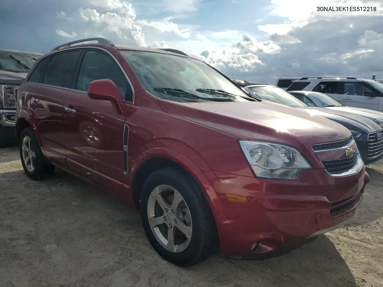 2014 Chevrolet Captiva Lt VIN: 3GNAL3EK1ES512218 Lot: 75622464