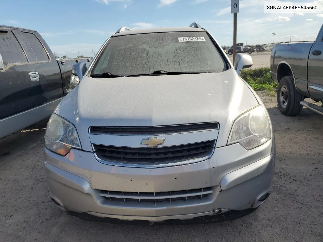 2014 Chevrolet Captiva Ltz VIN: 3GNAL4EK4ES645660 Lot: 75703184