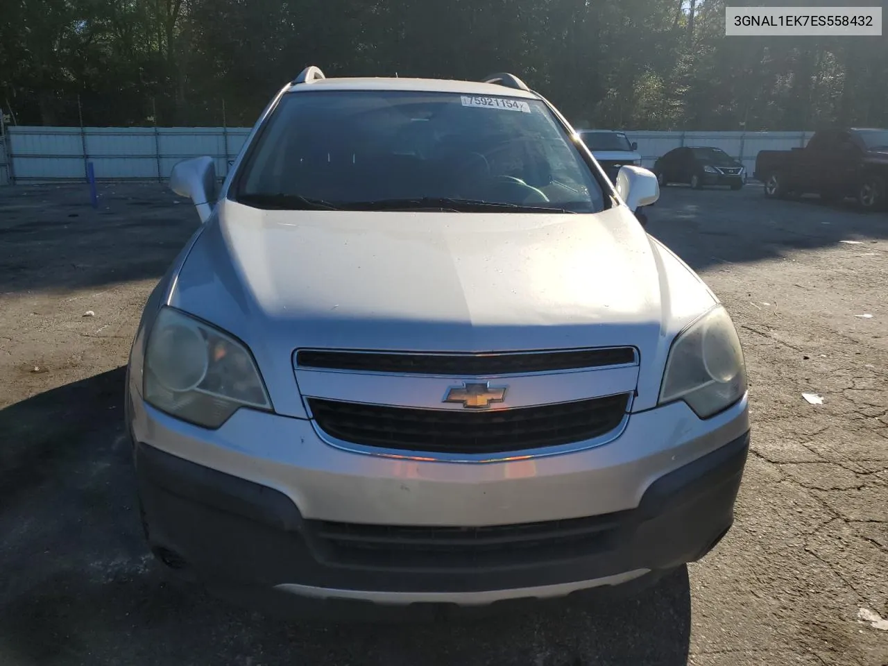 2014 Chevrolet Captiva Ls VIN: 3GNAL1EK7ES558432 Lot: 75921154