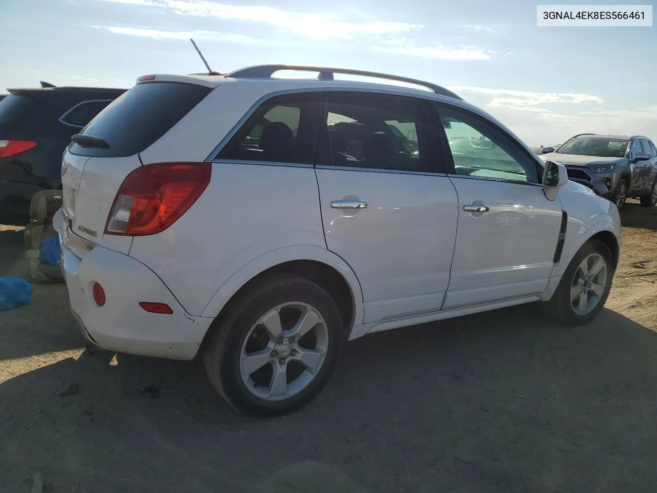 2014 Chevrolet Captiva Ltz VIN: 3GNAL4EK8ES566461 Lot: 76075194