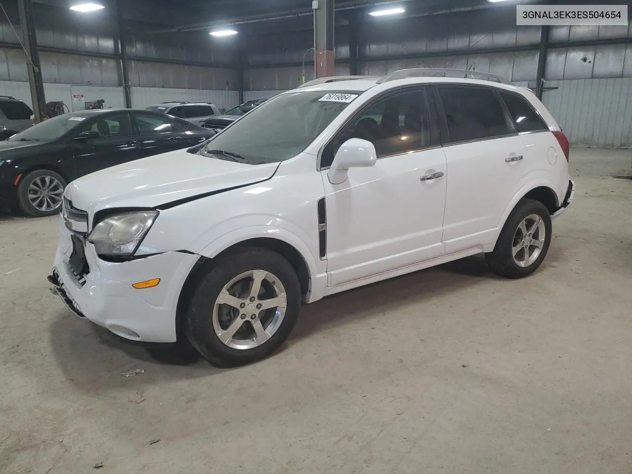 2014 Chevrolet Captiva Lt VIN: 3GNAL3EK3ES504654 Lot: 76319864