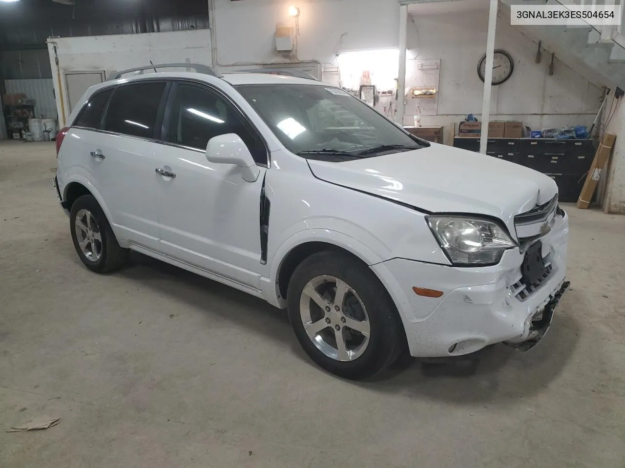 2014 Chevrolet Captiva Lt VIN: 3GNAL3EK3ES504654 Lot: 76319864