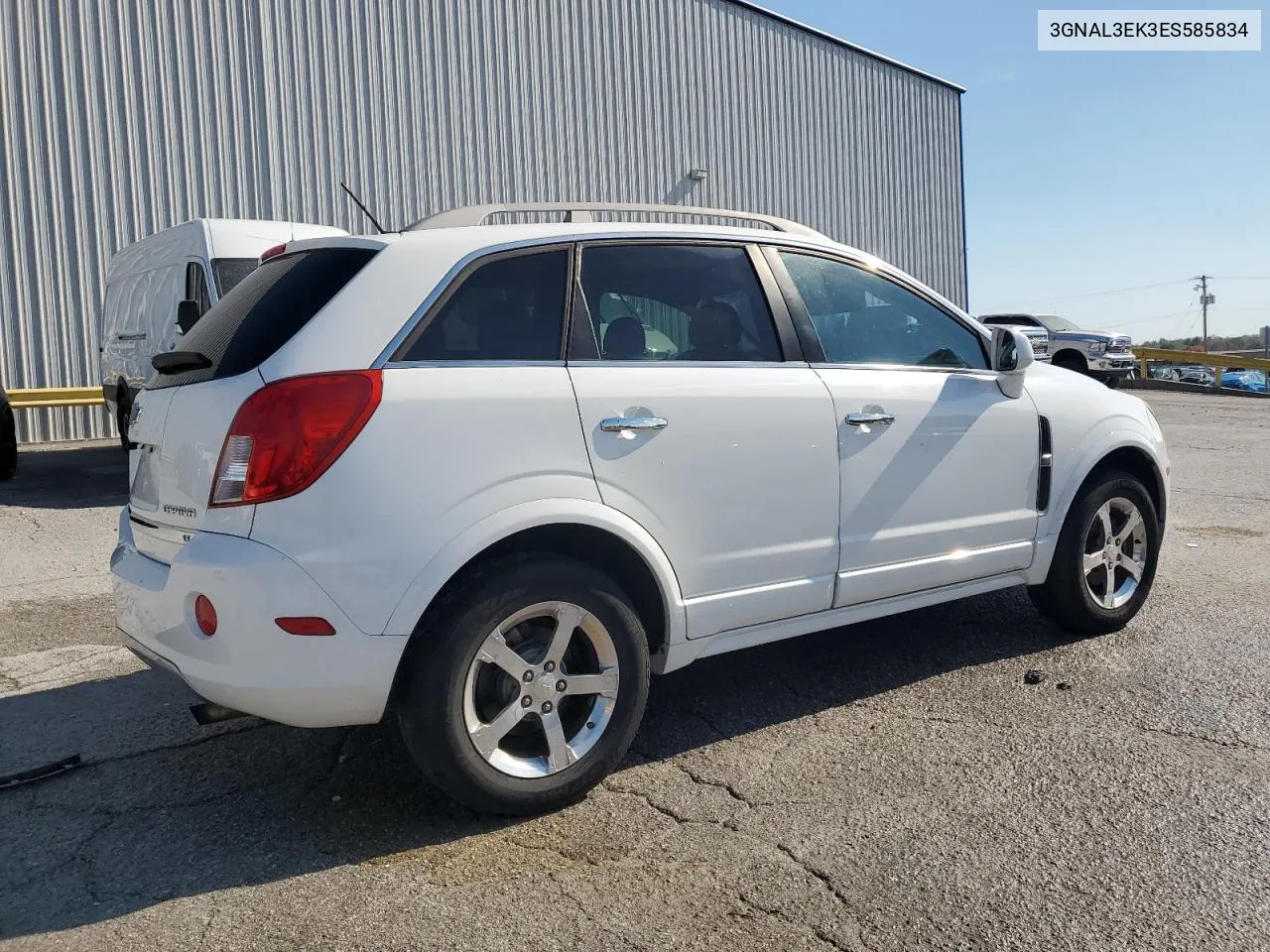 2014 Chevrolet Captiva Lt VIN: 3GNAL3EK3ES585834 Lot: 76388394