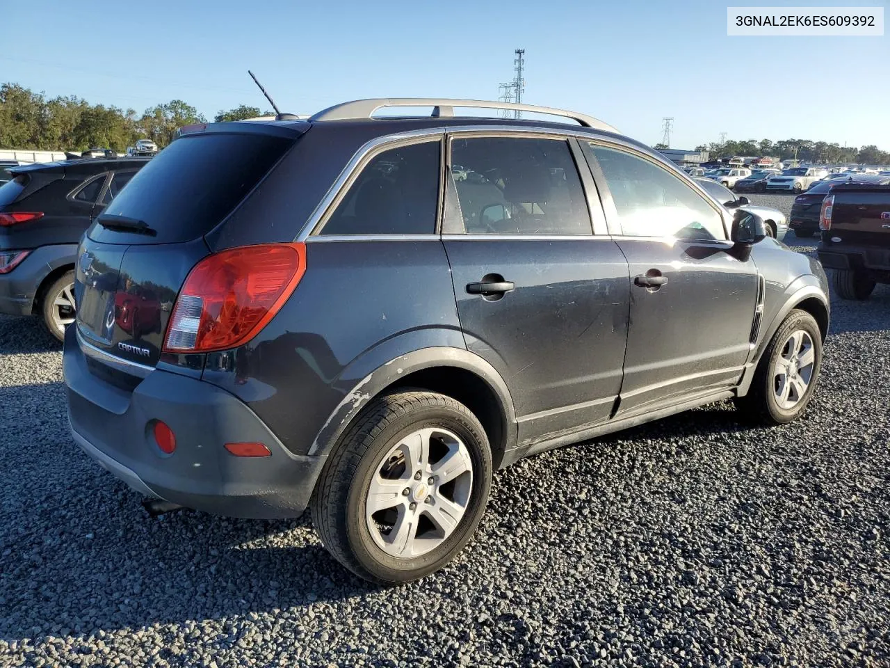 2014 Chevrolet Captiva Ls VIN: 3GNAL2EK6ES609392 Lot: 76577244