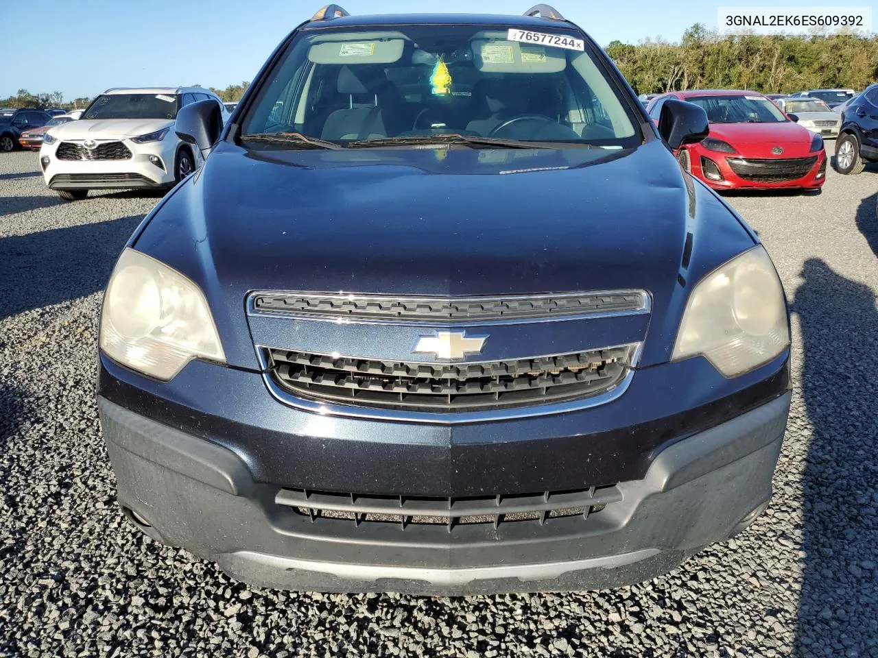 2014 Chevrolet Captiva Ls VIN: 3GNAL2EK6ES609392 Lot: 76577244