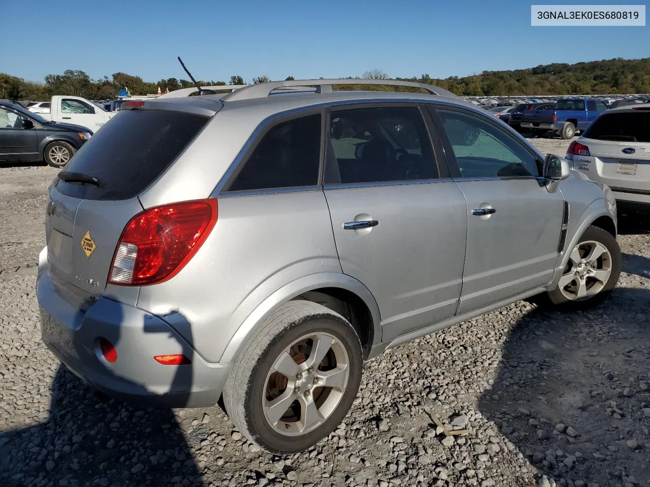 3GNAL3EK0ES680819 2014 Chevrolet Captiva Lt