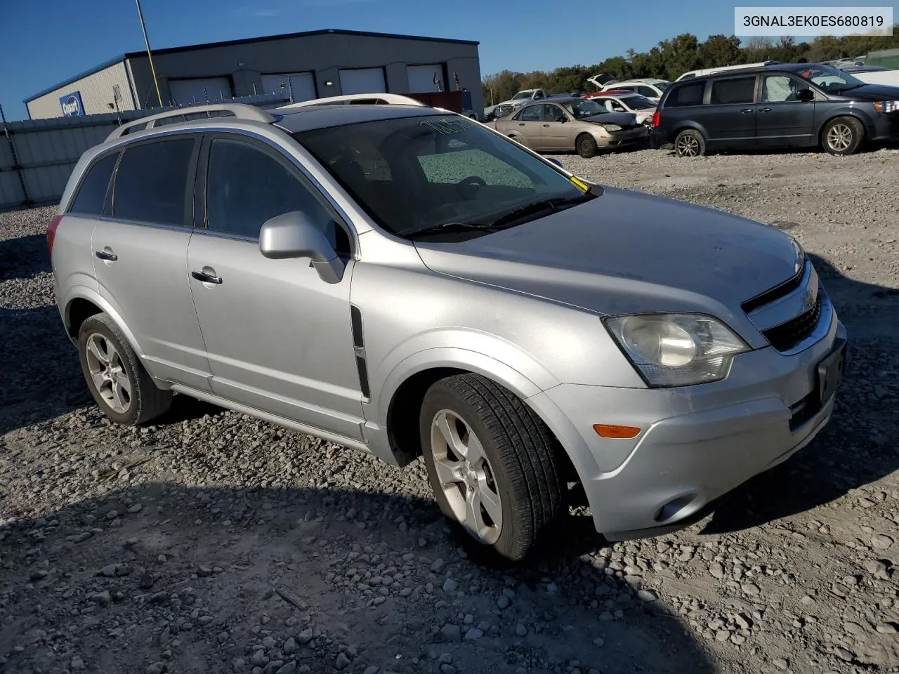 3GNAL3EK0ES680819 2014 Chevrolet Captiva Lt