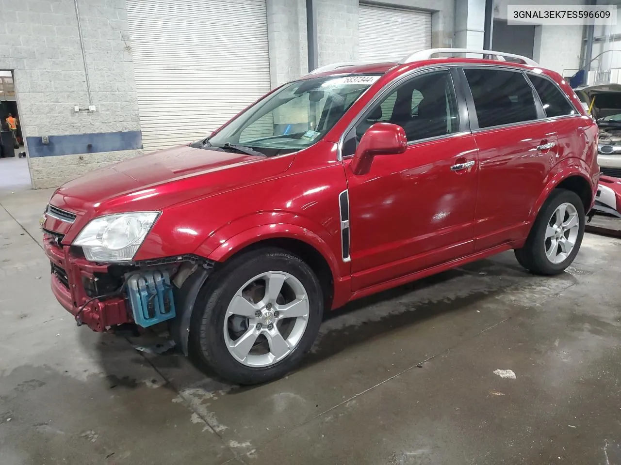 2014 Chevrolet Captiva Lt VIN: 3GNAL3EK7ES596609 Lot: 76837344