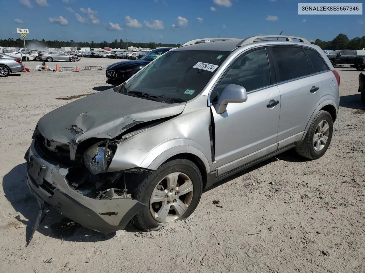 2014 Chevrolet Captiva Ls VIN: 3GNAL2EK8ES657346 Lot: 77226774