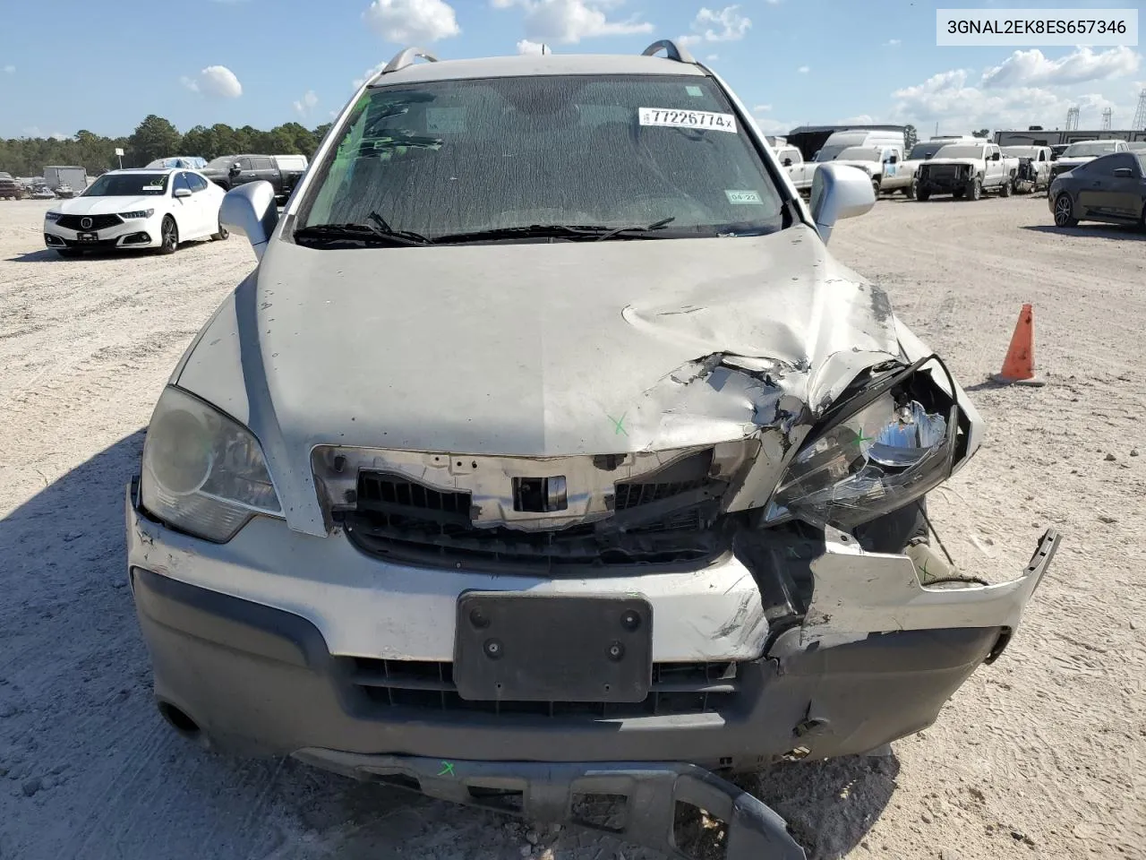 2014 Chevrolet Captiva Ls VIN: 3GNAL2EK8ES657346 Lot: 77226774