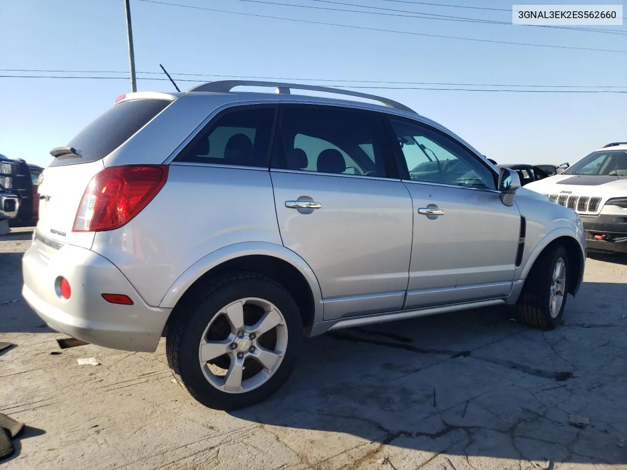 2014 Chevrolet Captiva Lt VIN: 3GNAL3EK2ES562660 Lot: 77573334