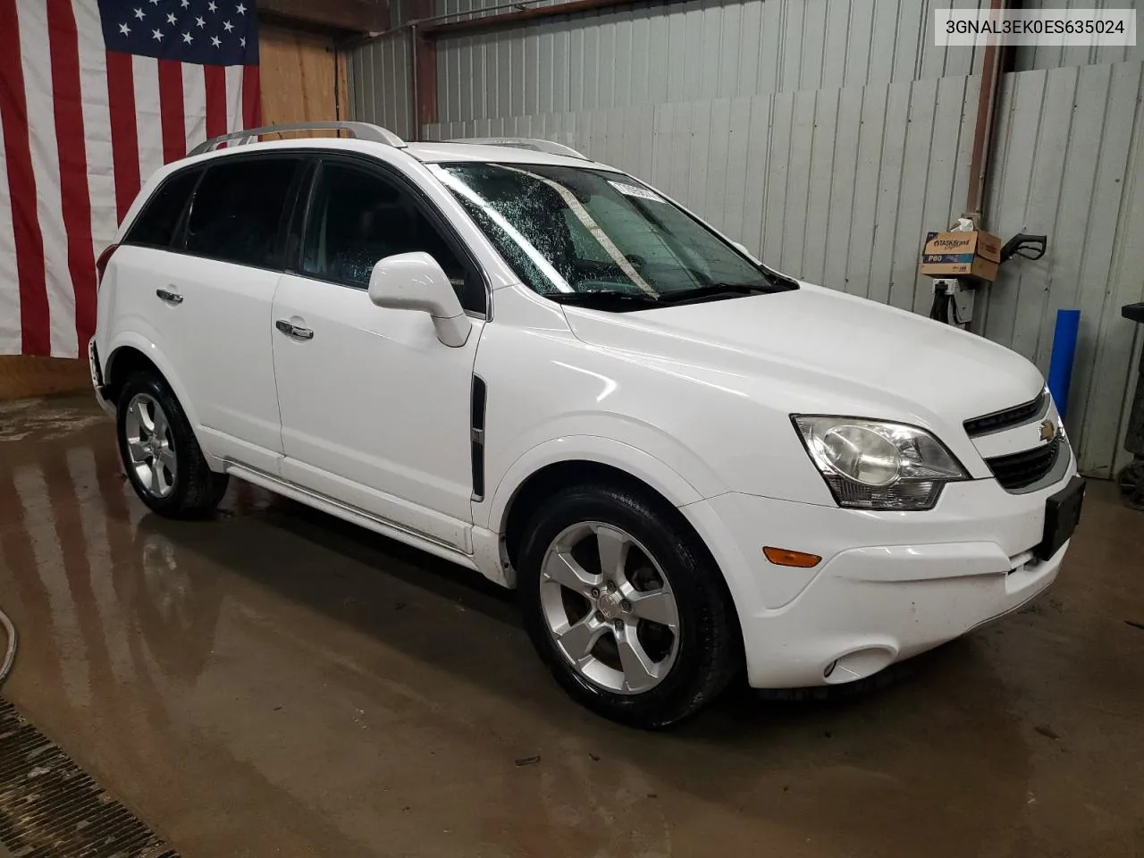 2014 Chevrolet Captiva Lt VIN: 3GNAL3EK0ES635024 Lot: 77695674