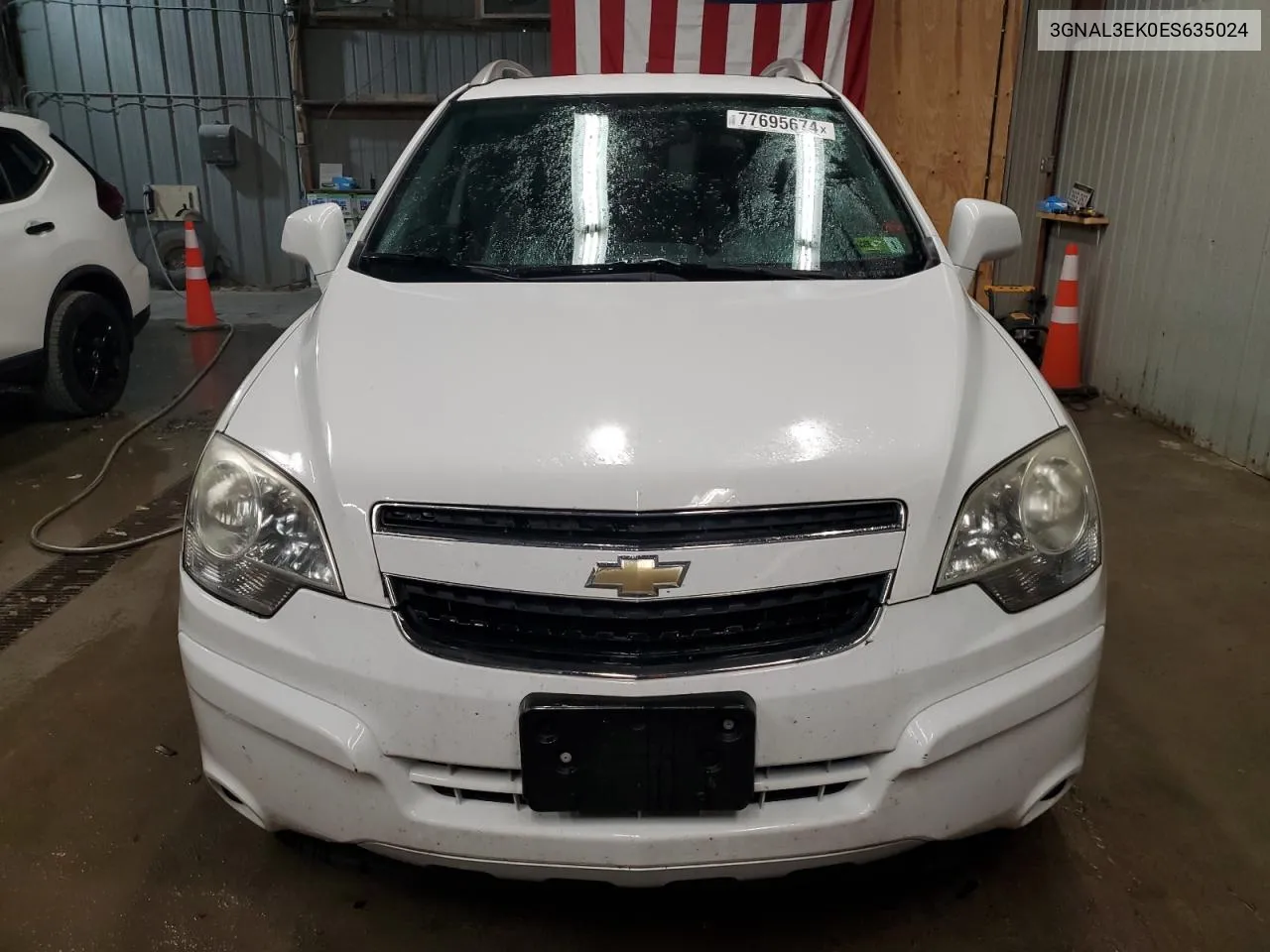 2014 Chevrolet Captiva Lt VIN: 3GNAL3EK0ES635024 Lot: 77695674