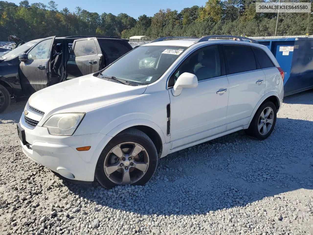 3GNAL3EK3ES645580 2014 Chevrolet Captiva Lt