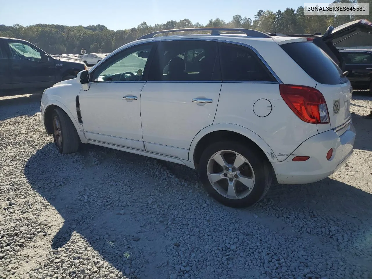 2014 Chevrolet Captiva Lt VIN: 3GNAL3EK3ES645580 Lot: 77821794