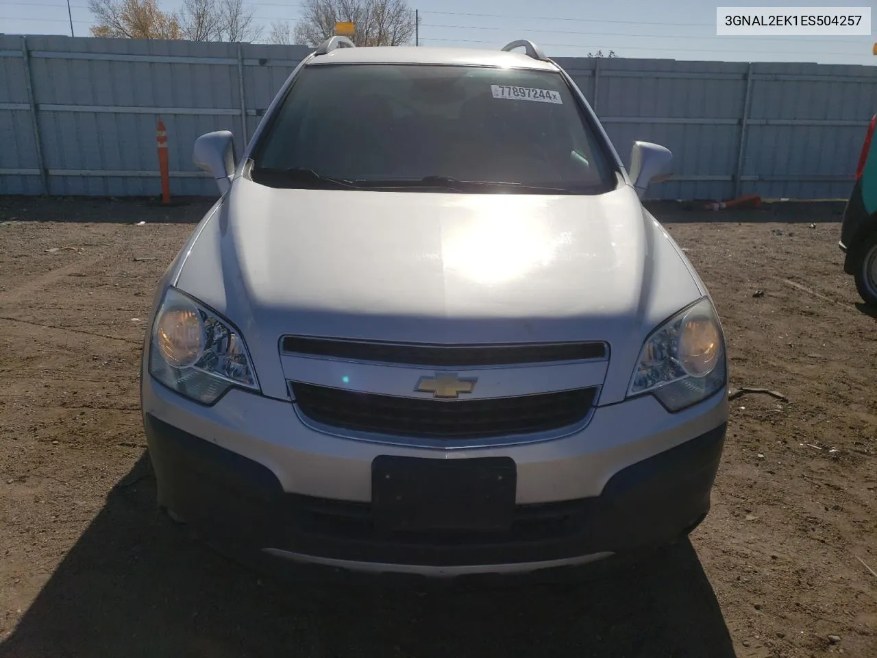 2014 Chevrolet Captiva Ls VIN: 3GNAL2EK1ES504257 Lot: 77897244