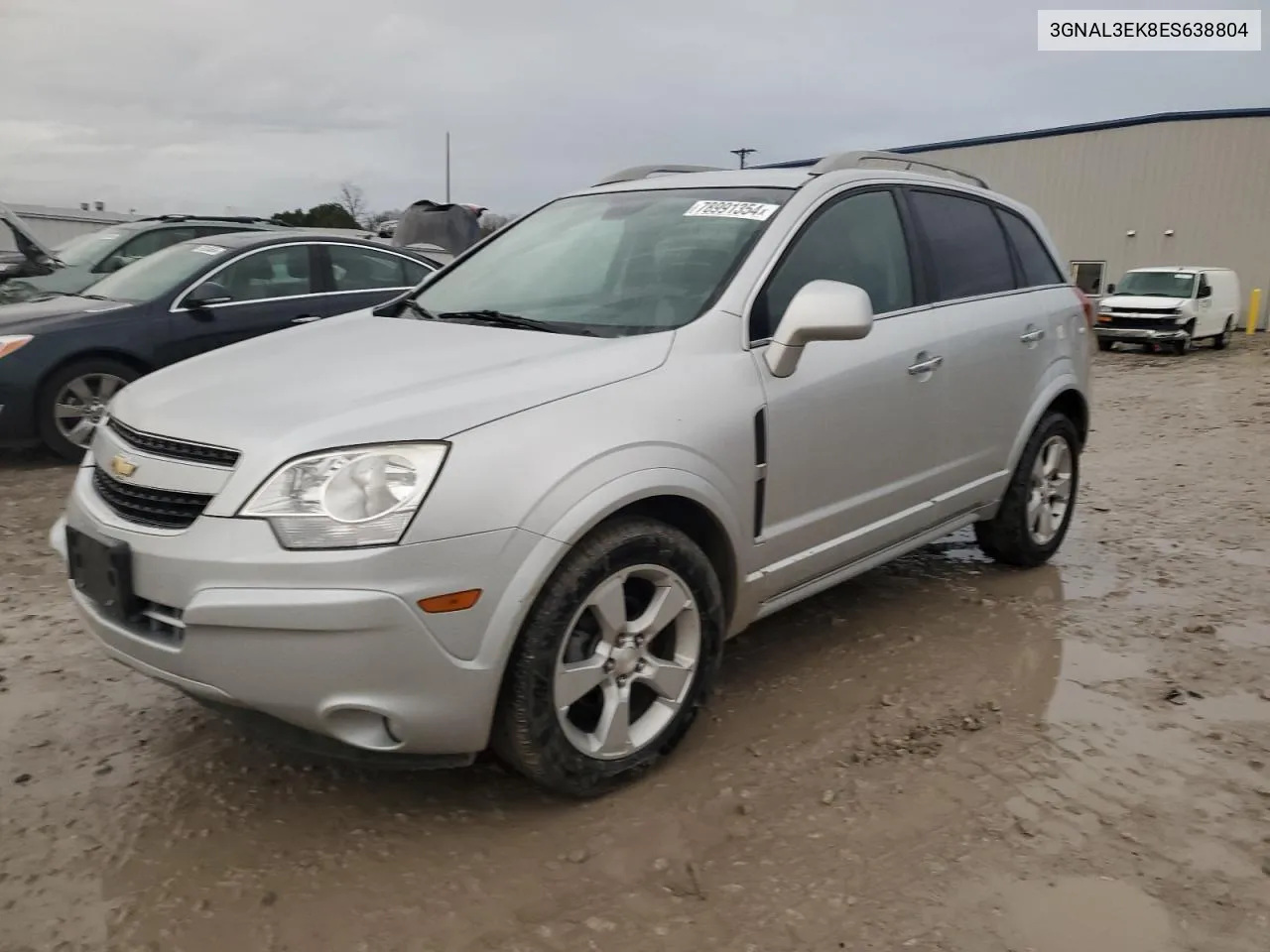 2014 Chevrolet Captiva Lt VIN: 3GNAL3EK8ES638804 Lot: 78991354