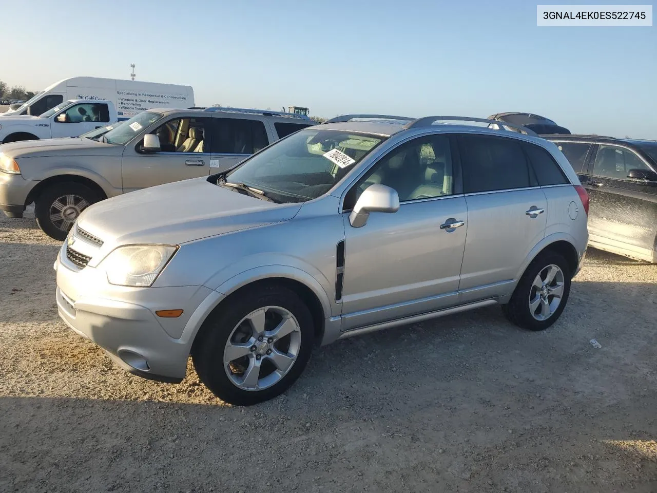 2014 Chevrolet Captiva Ltz VIN: 3GNAL4EK0ES522745 Lot: 79042814