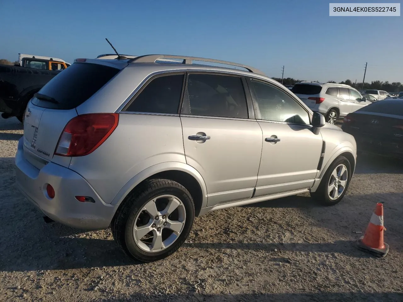 2014 Chevrolet Captiva Ltz VIN: 3GNAL4EK0ES522745 Lot: 79042814