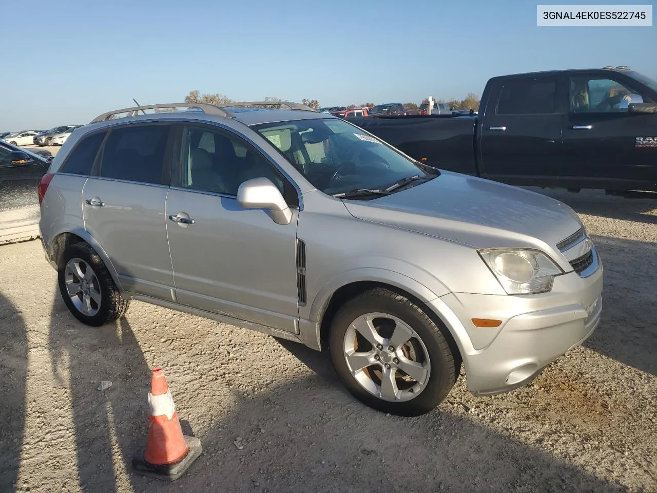 2014 Chevrolet Captiva Ltz VIN: 3GNAL4EK0ES522745 Lot: 79042814