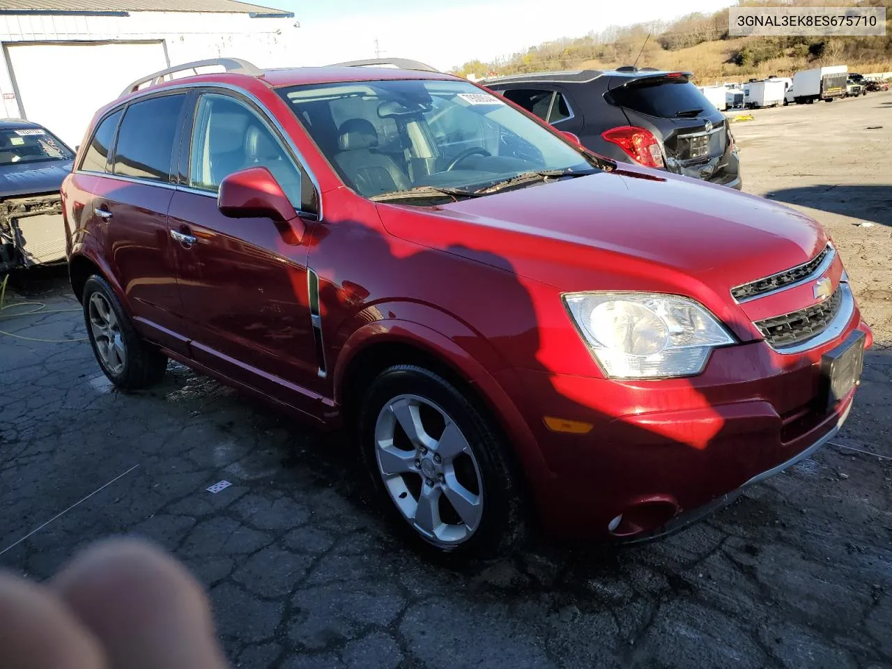 2014 Chevrolet Captiva Lt VIN: 3GNAL3EK8ES675710 Lot: 79309344