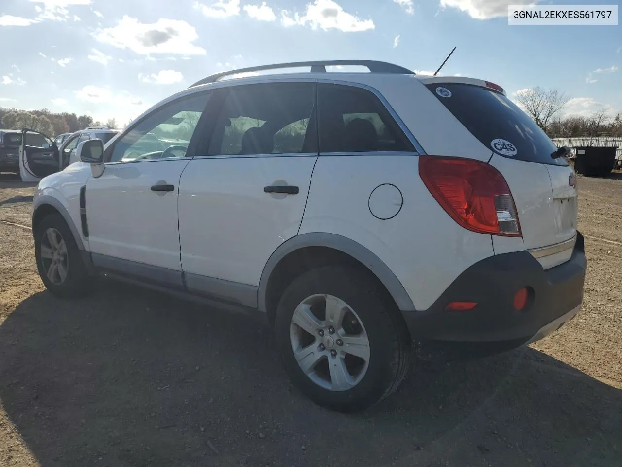 2014 Chevrolet Captiva Ls VIN: 3GNAL2EKXES561797 Lot: 79497974