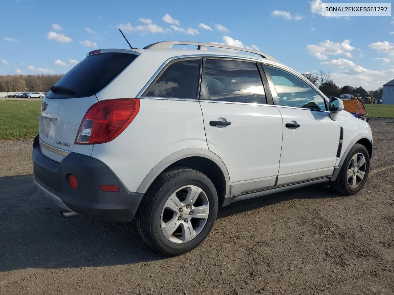 2014 Chevrolet Captiva Ls VIN: 3GNAL2EKXES561797 Lot: 79497974