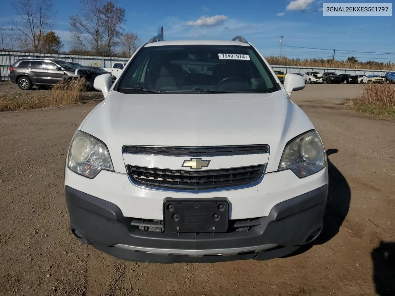 2014 Chevrolet Captiva Ls VIN: 3GNAL2EKXES561797 Lot: 79497974