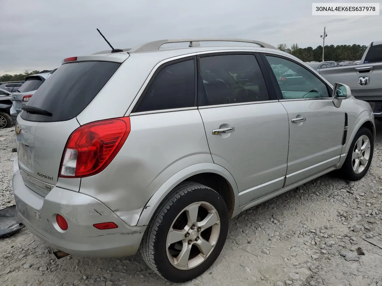 2014 Chevrolet Captiva Ltz VIN: 3GNAL4EK6ES637978 Lot: 80262024