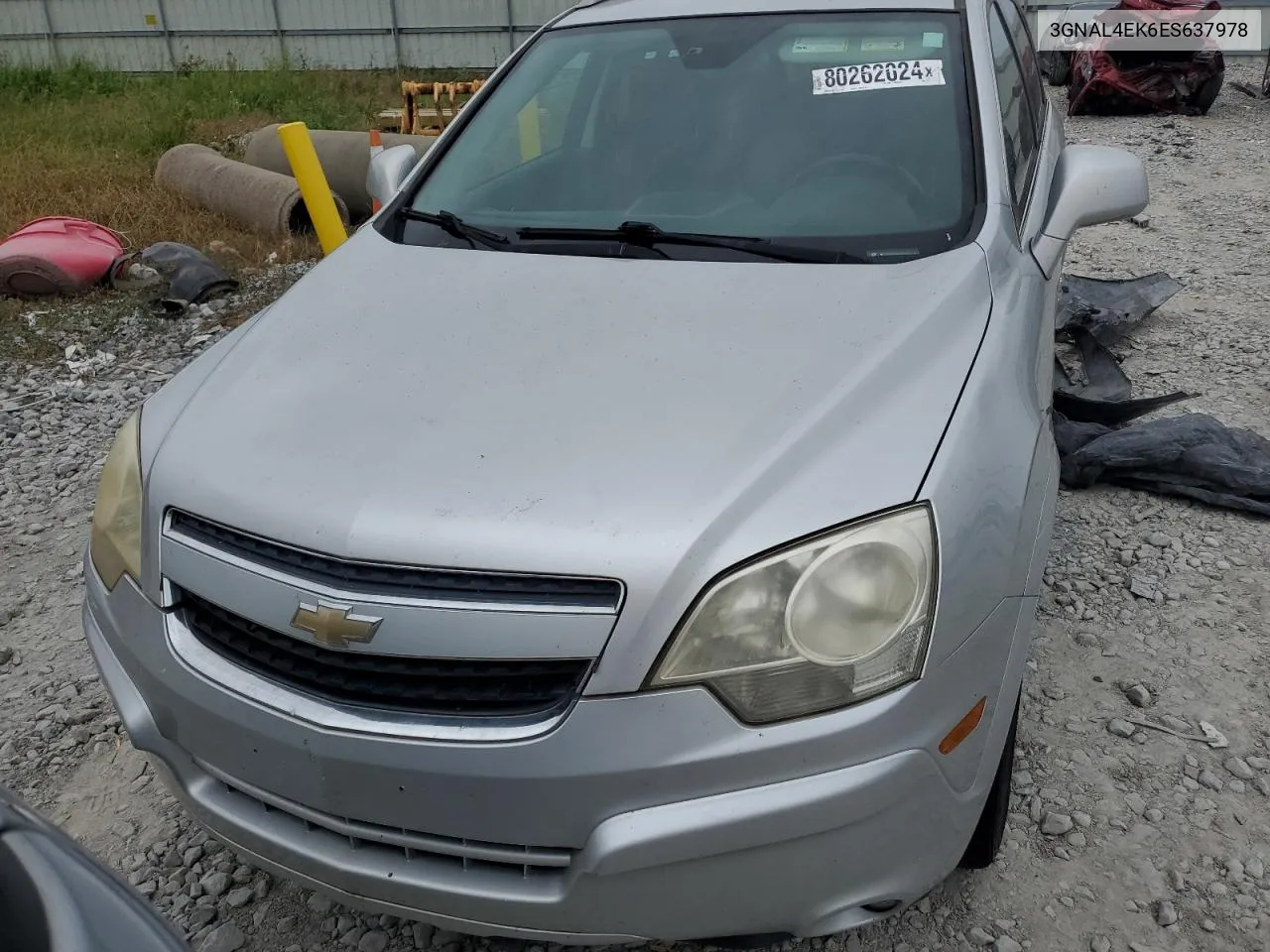 2014 Chevrolet Captiva Ltz VIN: 3GNAL4EK6ES637978 Lot: 80262024