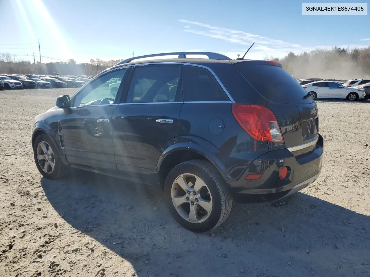 2014 Chevrolet Captiva Ltz VIN: 3GNAL4EK1ES674405 Lot: 80623434