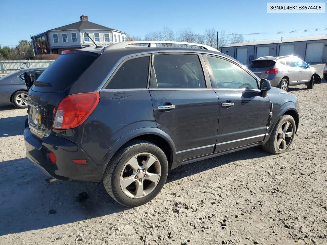 2014 Chevrolet Captiva Ltz VIN: 3GNAL4EK1ES674405 Lot: 80623434