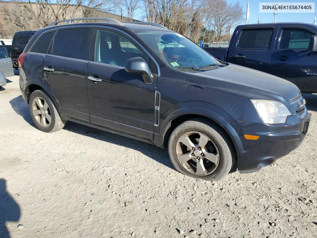 2014 Chevrolet Captiva Ltz VIN: 3GNAL4EK1ES674405 Lot: 80623434