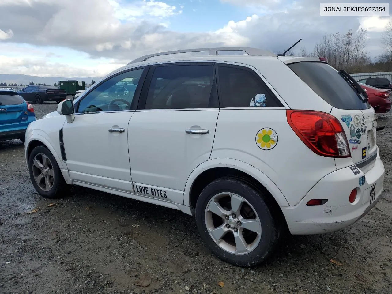 2014 Chevrolet Captiva Lt VIN: 3GNAL3EK3ES627354 Lot: 80928844