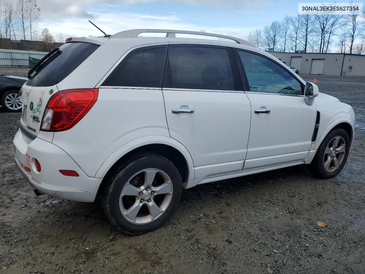 2014 Chevrolet Captiva Lt VIN: 3GNAL3EK3ES627354 Lot: 80928844