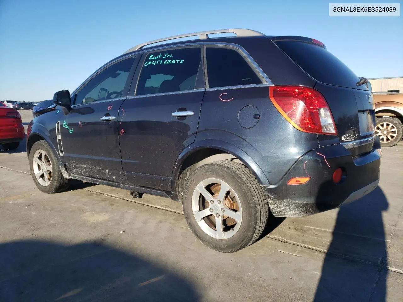 2014 Chevrolet Captiva Lt VIN: 3GNAL3EK6ES524039 Lot: 81152153