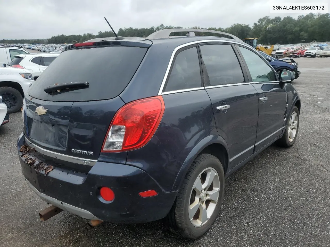 2014 Chevrolet Captiva Ltz VIN: 3GNAL4EK1ES603172 Lot: 81515234