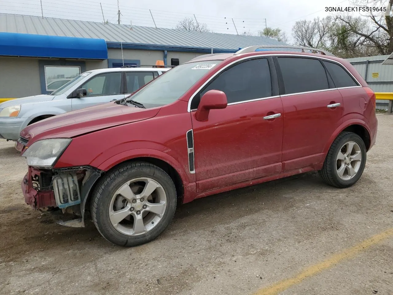 2015 Chevrolet Captiva Ltz VIN: 3GNAL4EK1FS519645 Lot: 49922284