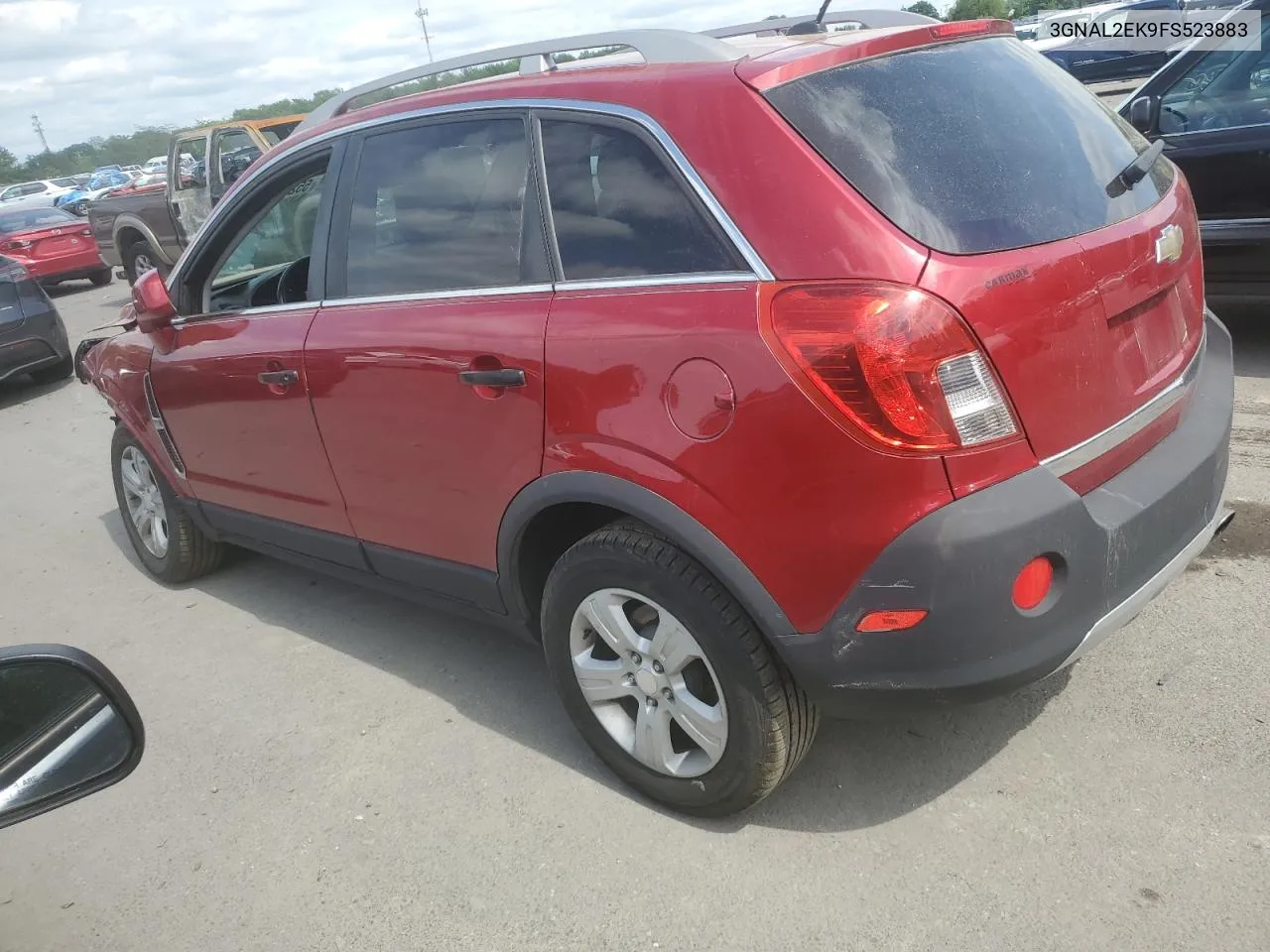 2015 Chevrolet Captiva Ls VIN: 3GNAL2EK9FS523883 Lot: 55262104