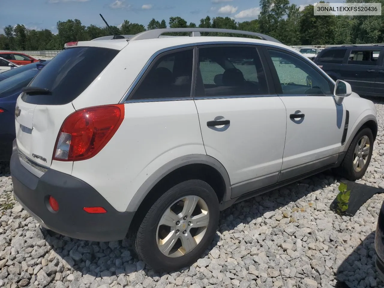 2015 Chevrolet Captiva Ls VIN: 3GNAL1EKXFS520436 Lot: 60764014