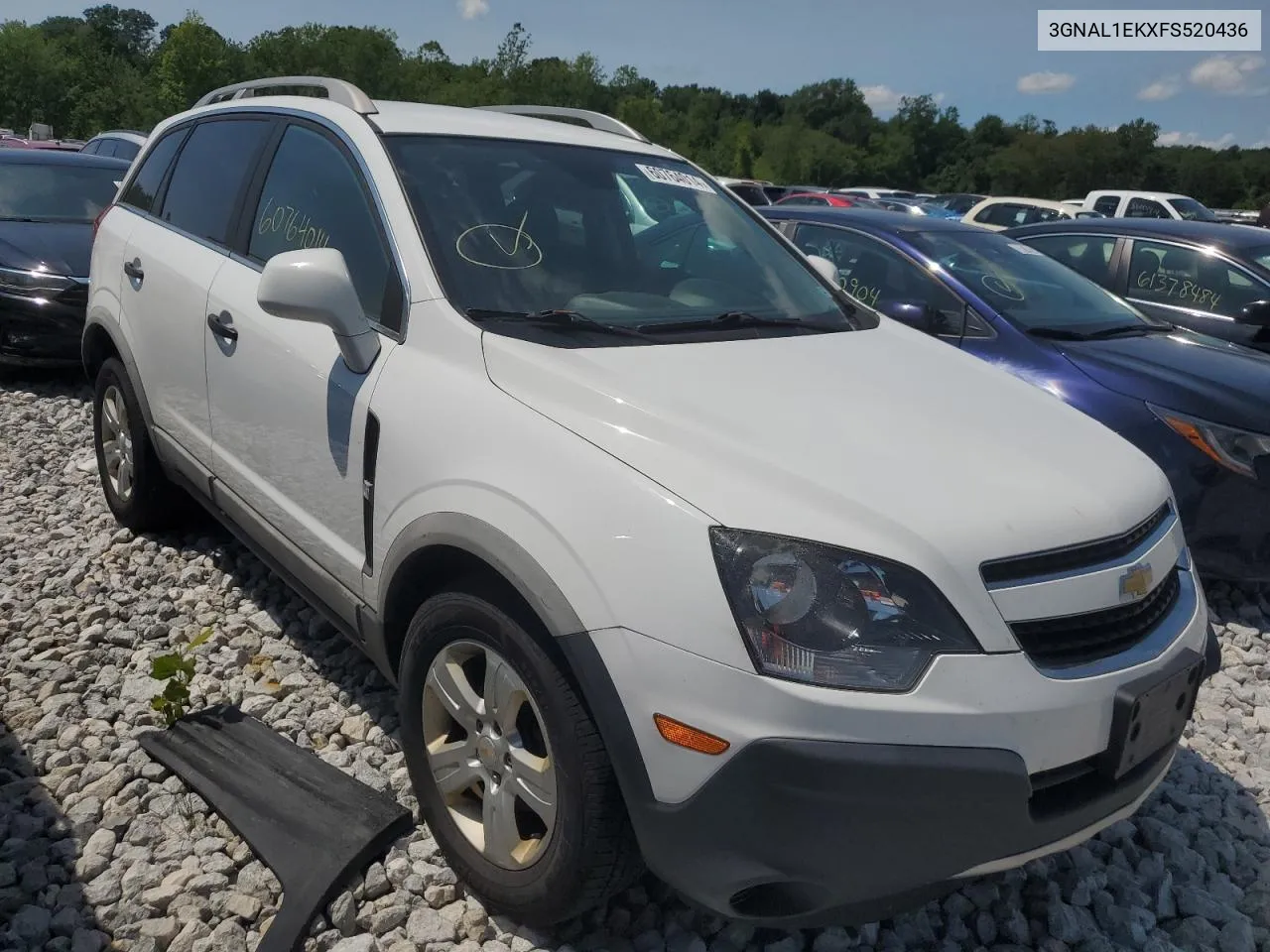 2015 Chevrolet Captiva Ls VIN: 3GNAL1EKXFS520436 Lot: 60764014