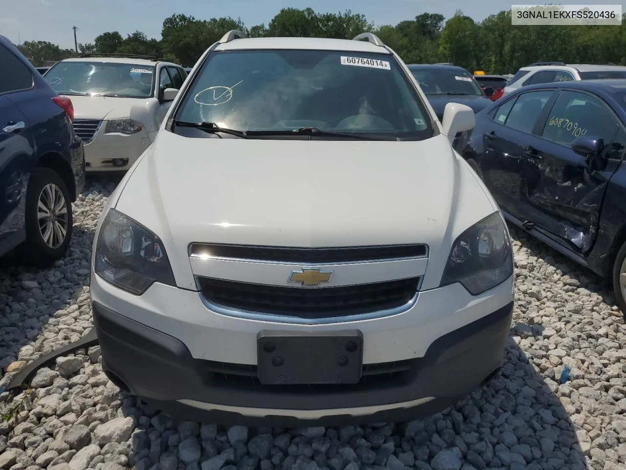 2015 Chevrolet Captiva Ls VIN: 3GNAL1EKXFS520436 Lot: 60764014