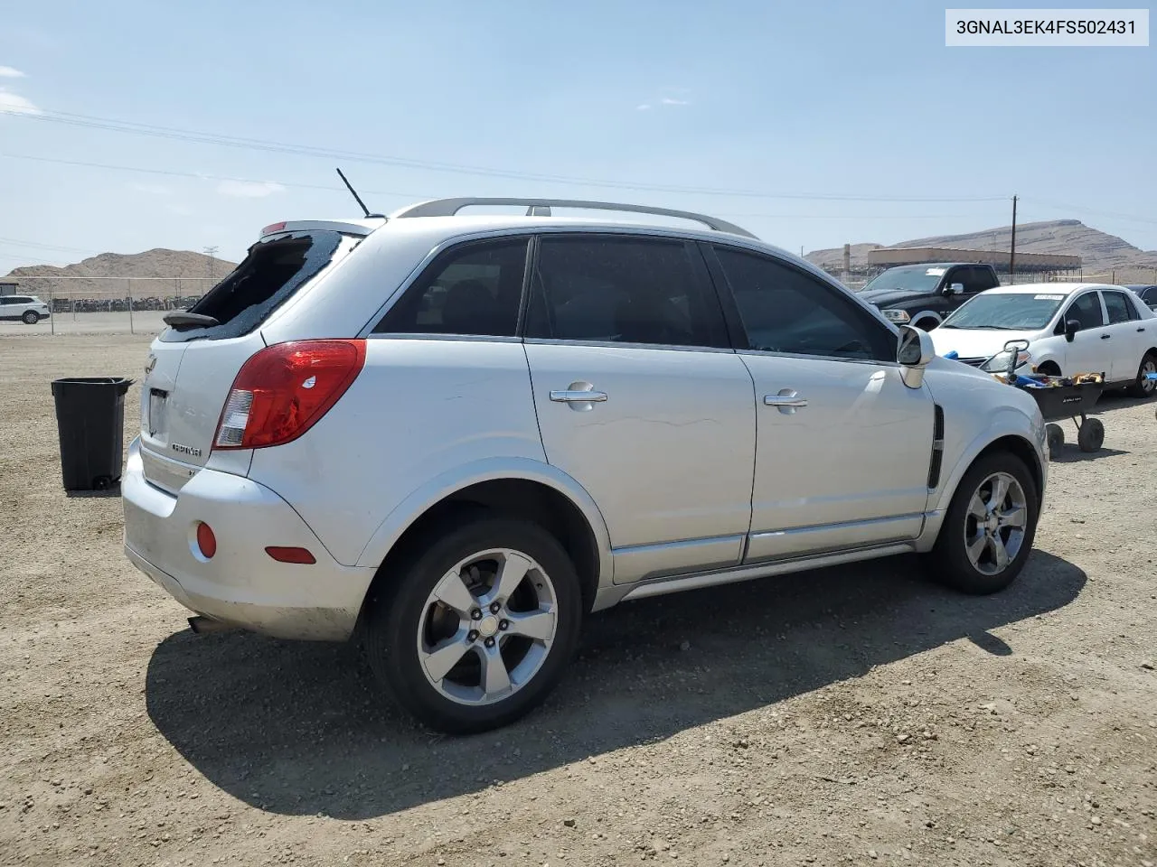 2015 Chevrolet Captiva Lt VIN: 3GNAL3EK4FS502431 Lot: 64993244