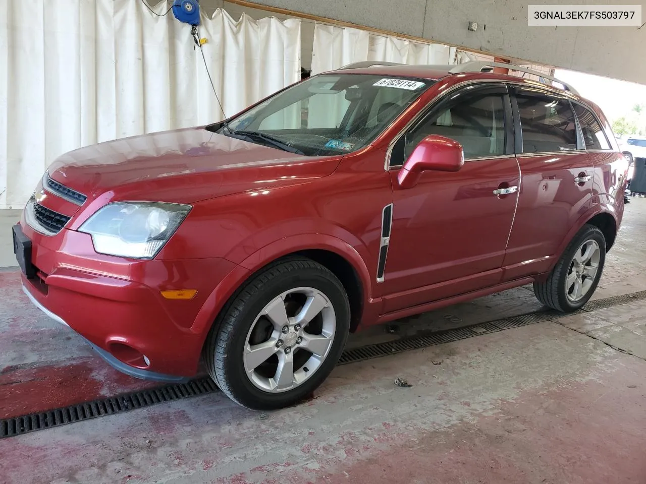 2015 Chevrolet Captiva Lt VIN: 3GNAL3EK7FS503797 Lot: 67829114