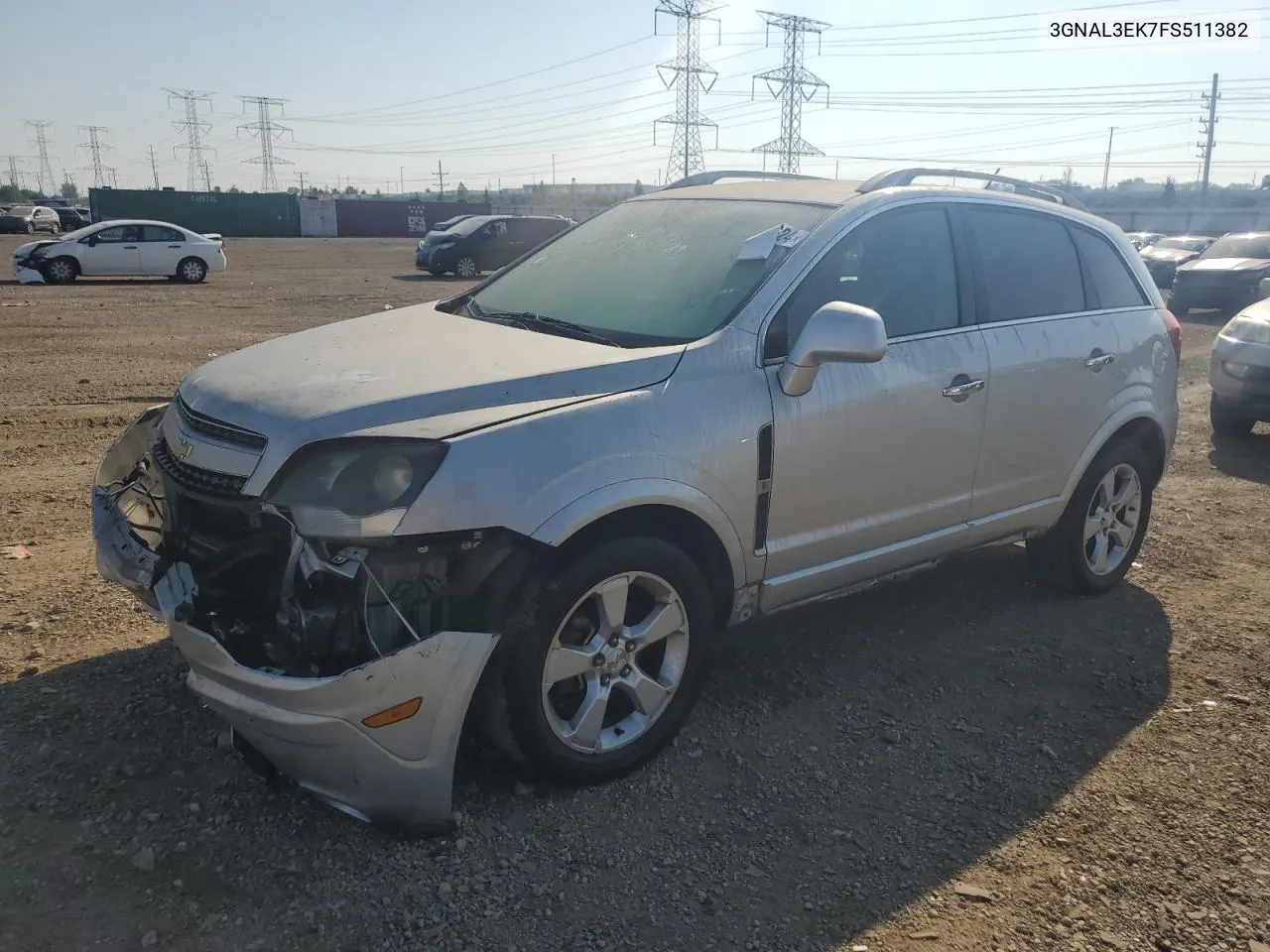 2015 Chevrolet Captiva Lt VIN: 3GNAL3EK7FS511382 Lot: 68749624