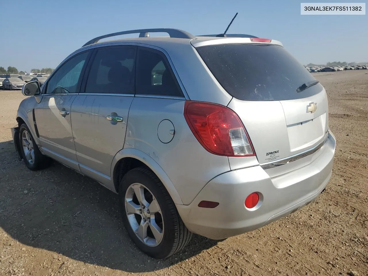 2015 Chevrolet Captiva Lt VIN: 3GNAL3EK7FS511382 Lot: 68749624