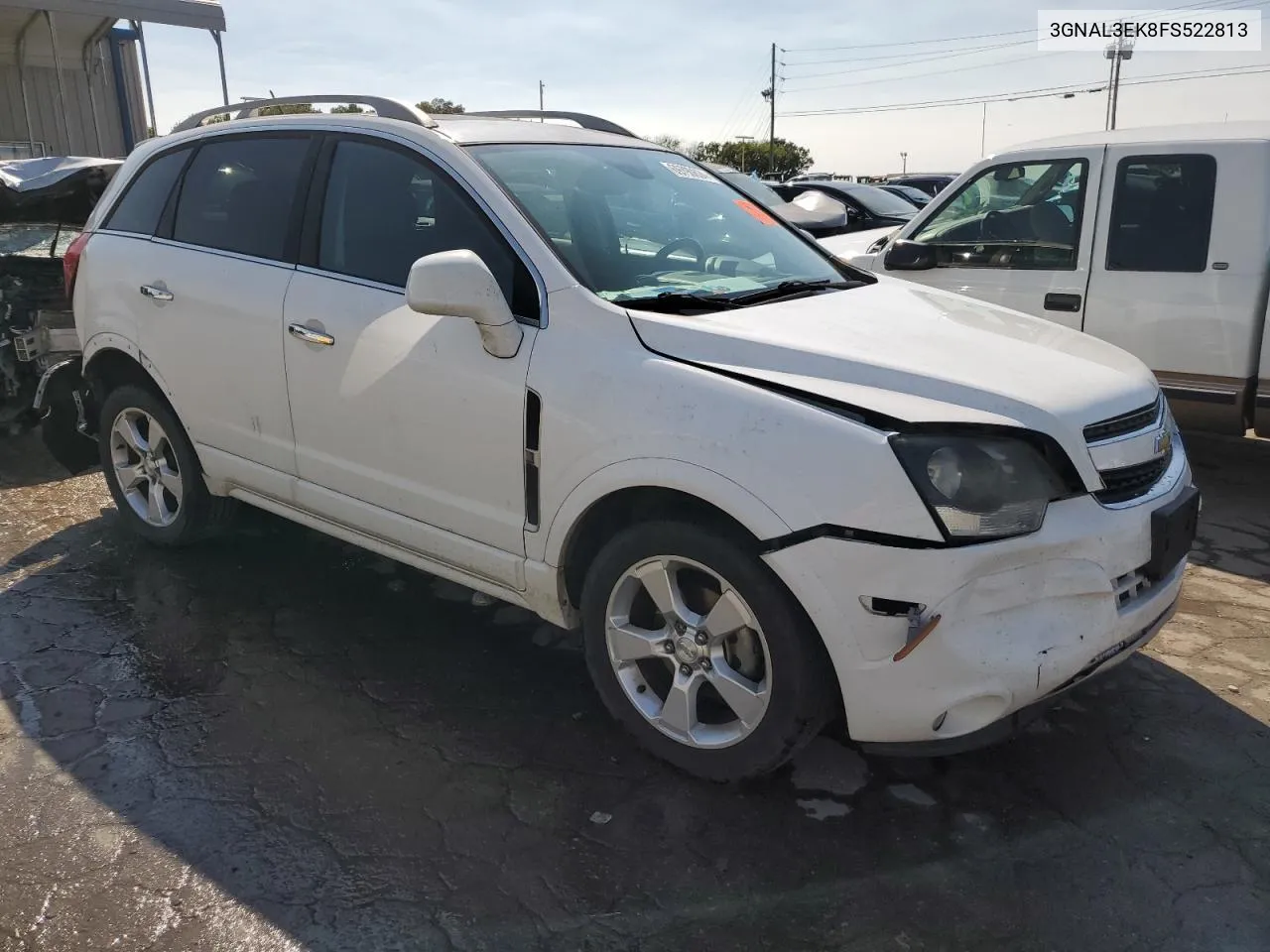 2015 Chevrolet Captiva Lt VIN: 3GNAL3EK8FS522813 Lot: 69790824