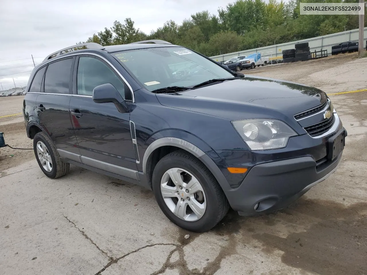 2015 Chevrolet Captiva Ls VIN: 3GNAL2EK3FS522499 Lot: 72315284